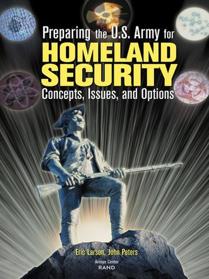 cover image of Preparing the U.S. Army for Homeland Security